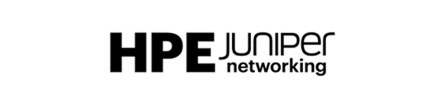 HPE juniper networking 로고